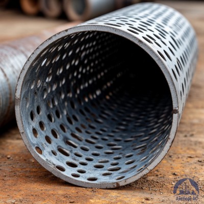 Труба перфорированная стальная купить в Таразе