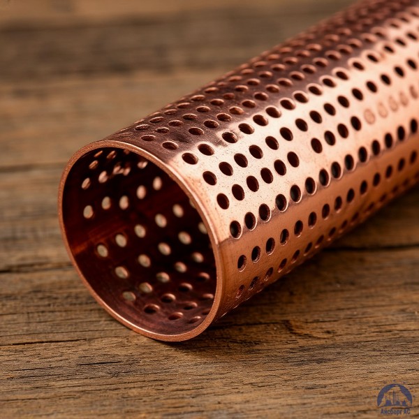 Труба перфорированная медная