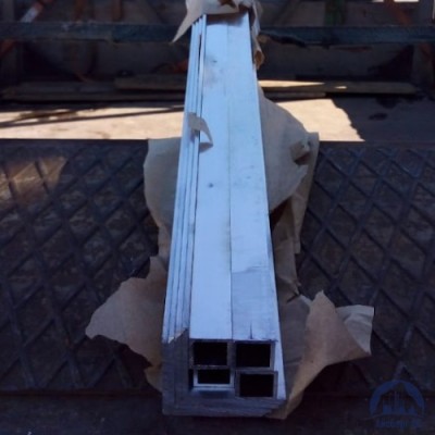 Труба алюминиевая профильная 60х60х4L=3-6м АД31Т1