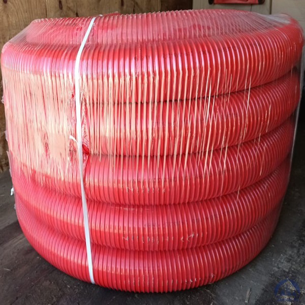 Шланг ассенизаторский морозостойкий ПВХ 25 мм (30 м) серый 100SM