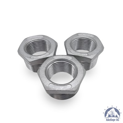 Футорка нержавеющая DN 65х50 2 1/2"-2" 76,1х60,3 мм AISI 304 НР-ВР купить в Таразе