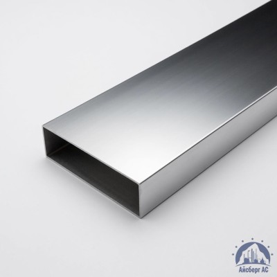 Труба нержавеющая прямоугольная 150х50х3 мм матовая AISI 304 DIN 2395 купить в Таразе