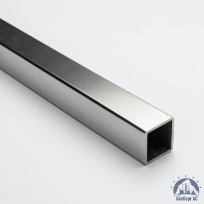 Труба нержавеющая квадратная 50х50х2 мм матовая AISI 304 DIN 2395 купить в Таразе