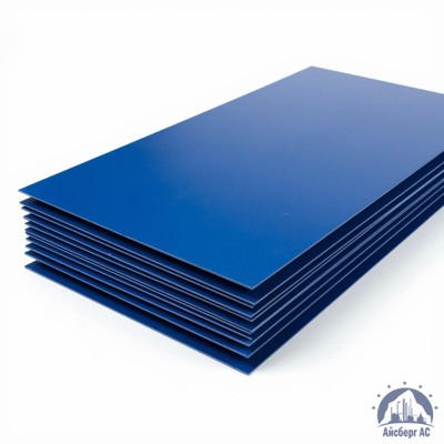 Лист с полимерным покрытием 2х1250х2500 мм RAL 5005 купить в Таразе