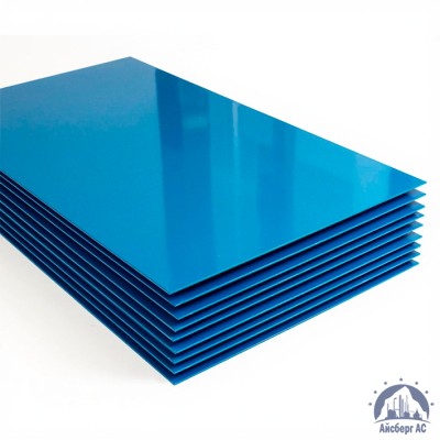 Лист с полимерным покрытием 2х1250х2500 мм RAL 5012 купить в Таразе