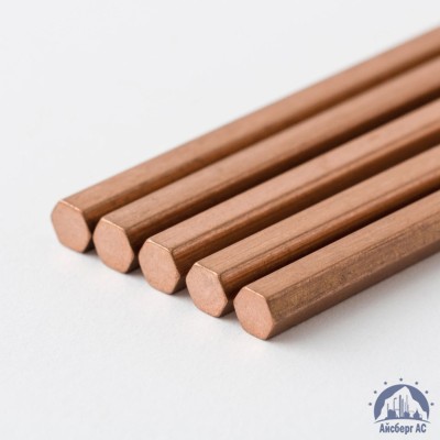 Шестигранник медный 10 мм М3 ГОСТ 1535-2016 купить в Таразе