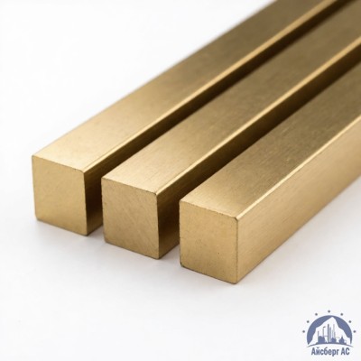 Квадрат латунный 30х30 мм ЛС59-1П купить в Таразе