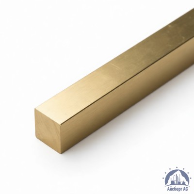 Квадрат латунный 50х50 мм Л63 купить в Таразе