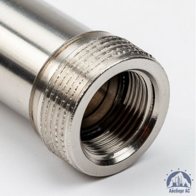 Ниппель (полусгон) нержавеющий DN 15 1/2" 21,3 мм AISI 304 приварной купить в Таразе