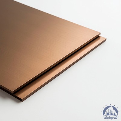 Плита бронзовая 14х600х1500 мм БрА9Мц2Л купить в Таразе