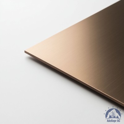 Плита бронзовая 14х600х1500 мм БрАЖ 9-4 купить в Таразе