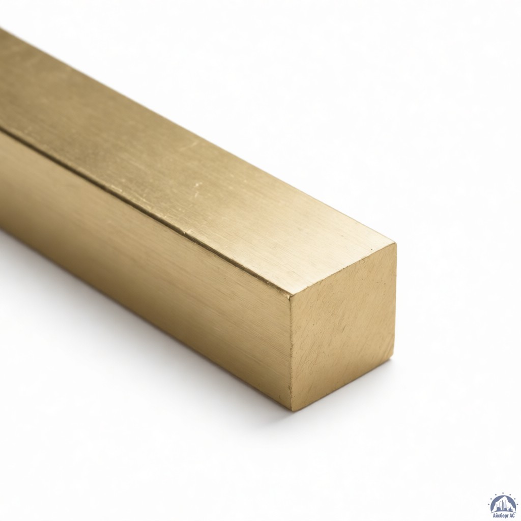 Квадрат латунный 50х50 мм ЛС59-1 ГОСТ 2060