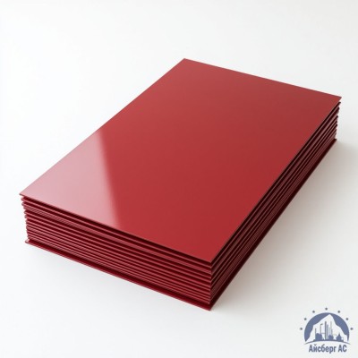 Лист с полимерным покрытием 0,3х1250х2500 мм RAL 3011 купить в Таразе