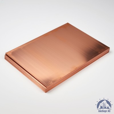 Плита медная 97х600х1500 мм ГПРХХ М2 ГОСТ 1173-2006 купить в Таразе