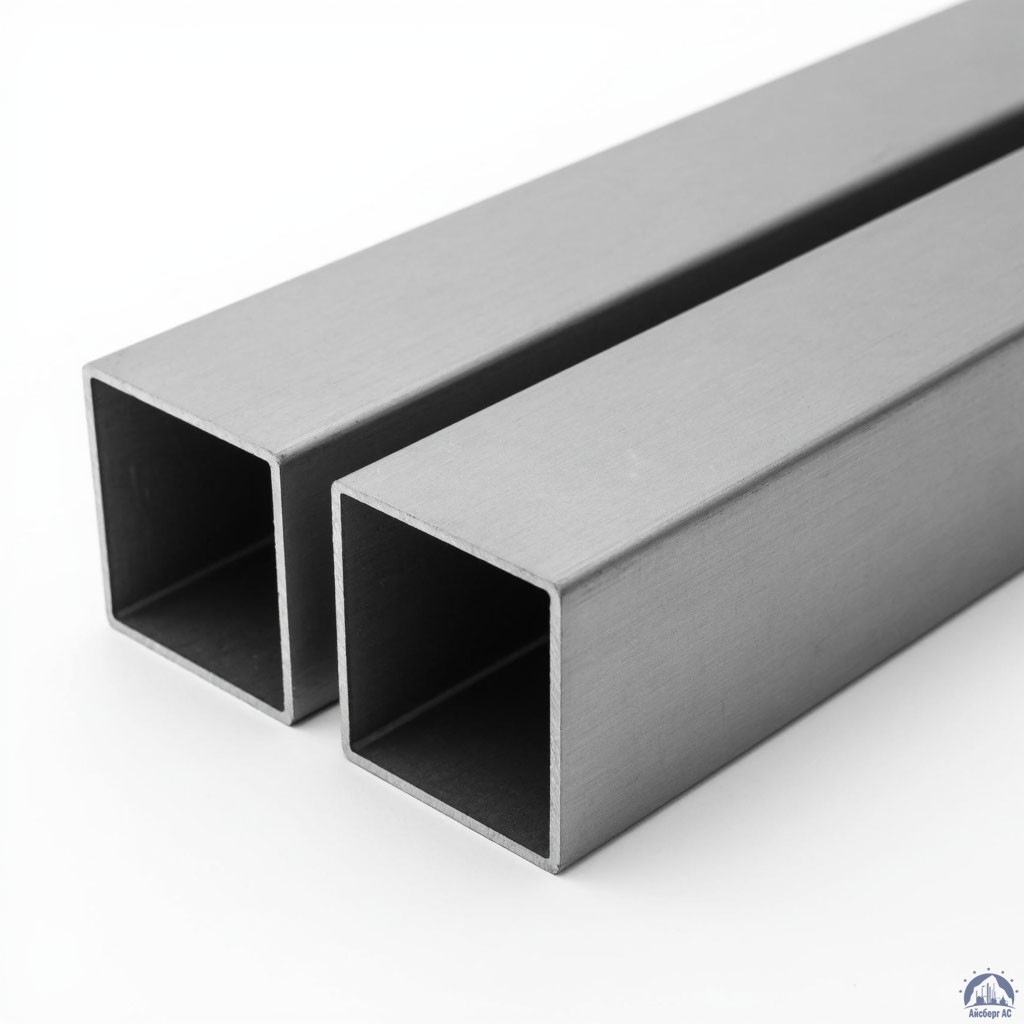 Труба профильная оцинкованная 80х80 мм сталь 20 ГОСТ 30245-2003