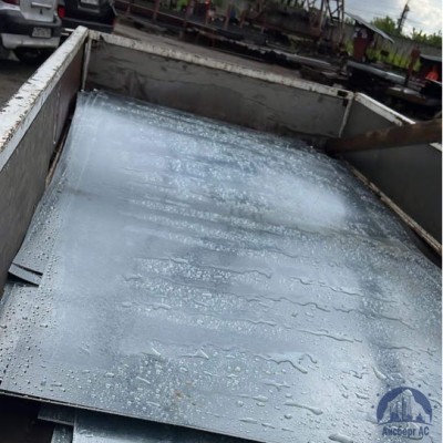 Лист оцинкованный 2х1200х2500 мм 08СП2 ГОСТ 14918-80 купить в Таразе