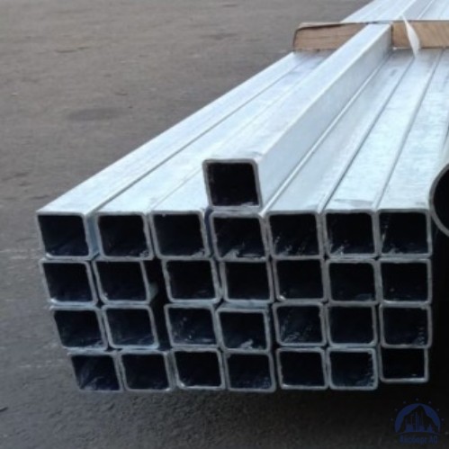 Труба профильная оцинкованная 80х80 мм сталь 10 ГОСТ 30245-2003